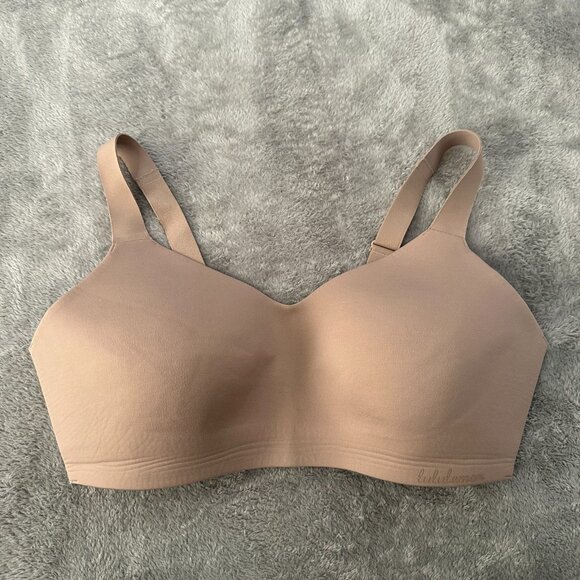 Lululemon Like Nothing Bra Tan Women's size 36DD 36 DD - Picture 1 of 5